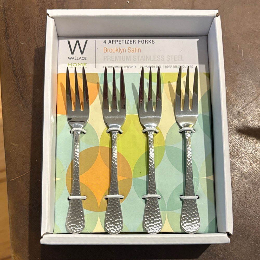Silver Appetizer Forks